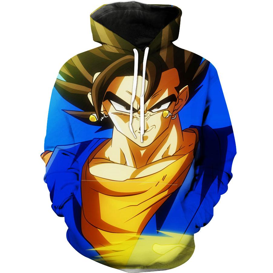 Vegito Dragon Ball Hoodie 3D All Over Print