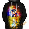 Vegito Gotenks And Gohan Dragon Ball Hoodie 3D All Over Print