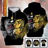 Venom Pikachu 3D Hoodie with Custom Design