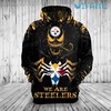 Venom We Are Steelers - Steelers 3D All Over Print Hoodie