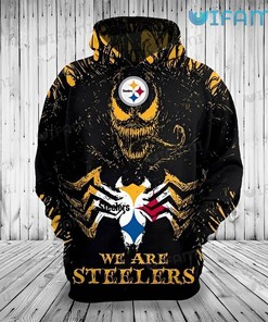 Venom We Are Steelers - Steelers 3D All Over Print Hoodie
