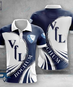 VfL Bochum Football Polo Shirt featuring polo collar and breathable fabric