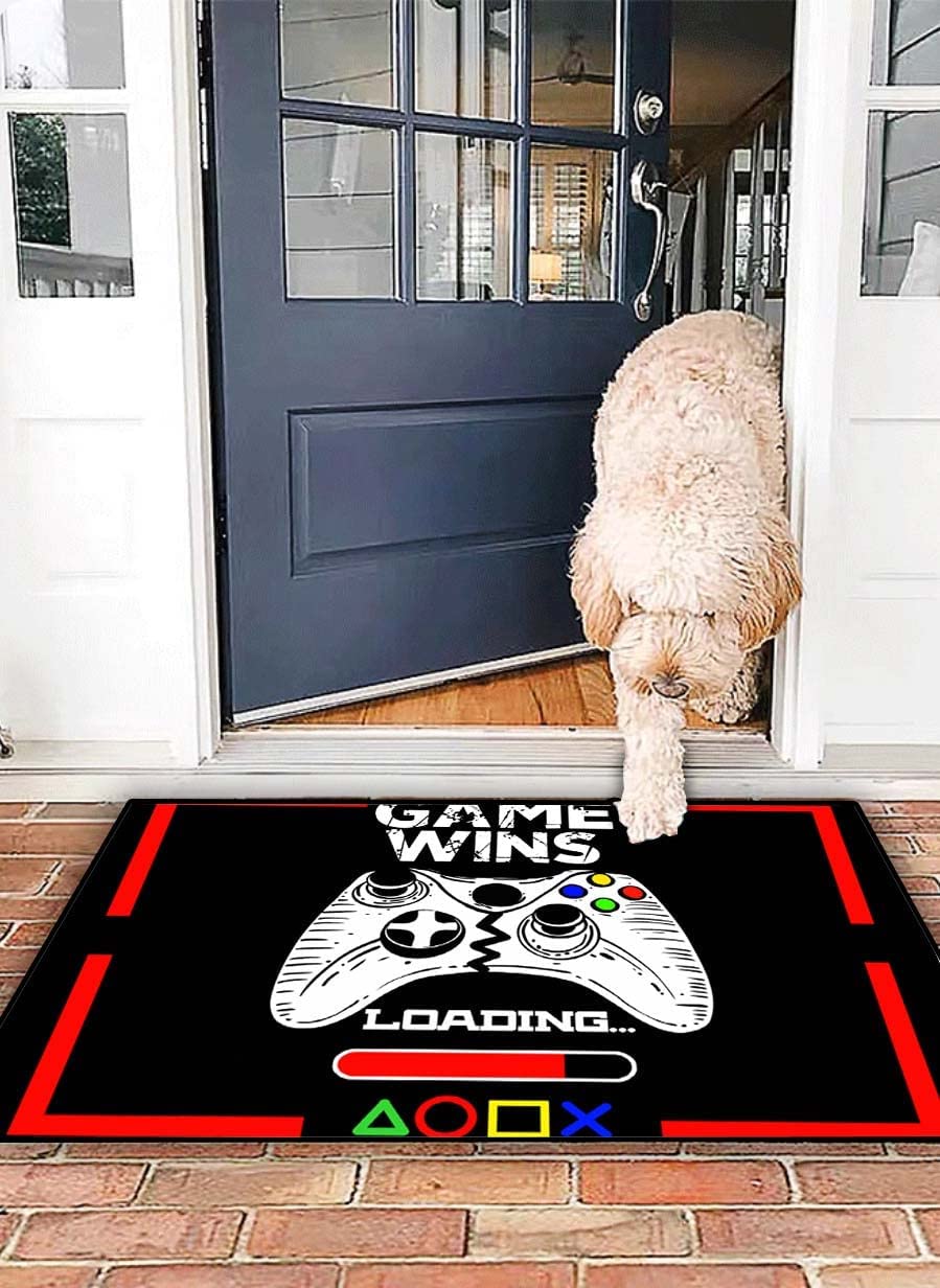 Vibrant Game Play Polyester Mats with Gaming Rugs for Bedroom