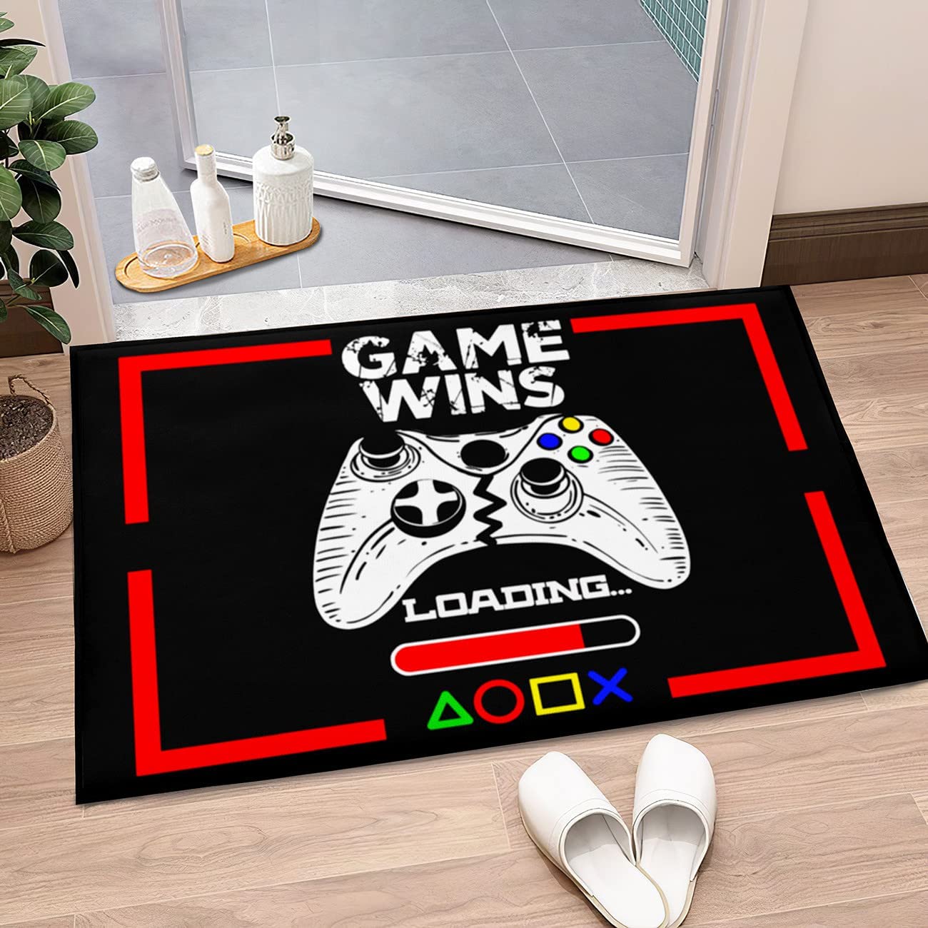 Vibrant Game Play Polyester Mats with Gaming Rugs for Bedroom - Image 2