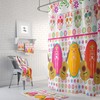 Vibrant Sugar Skull Shower Curtain Set with Gothic Bathroom Decor