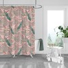 Victorian Peacock Shower Curtain and Optional Bath Towels and Mat