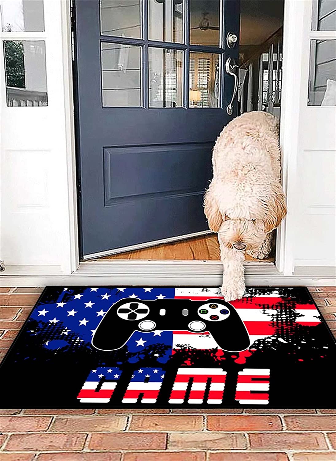 Video Game Controller Player Area Rug for Boys Bedroom or Living/Gaming Room - Image 3