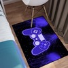 Video Gamepad Controller Design Area Rugs for Boys' Living Room, Playroom, and Bedroom Home Decor