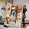 Villainous Cruella DeVille Sherpa Fleece Blanket for Couch, Throw, and Home Decoration