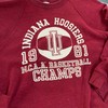 Vintage 1981 Indiana University Ncaa Basketball Champs Sweatshirt, College Student Gift