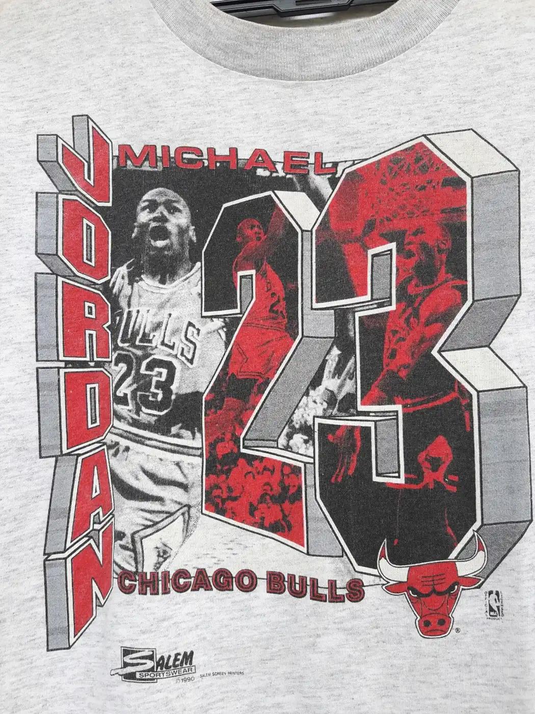 Vintage 1990 Michael Jordan Chicago Bulls T-Shirt, Hoodie, And Sweatshirt Gift For Bna Fans - Image 2