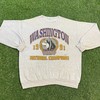 Vintage 1991 University Of Washington Huskies Crewneck Sweatshirt, Uw Vintage 90S Shirt
