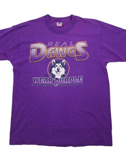Vintage 1992 Washington Huskies Single Stitch T-Shirt, Uw Hoodie College Student Gifts