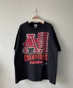 Vintage 1994 Arkansas Razorbacks Tee Sweatshirt Hoodie, Fan Gift