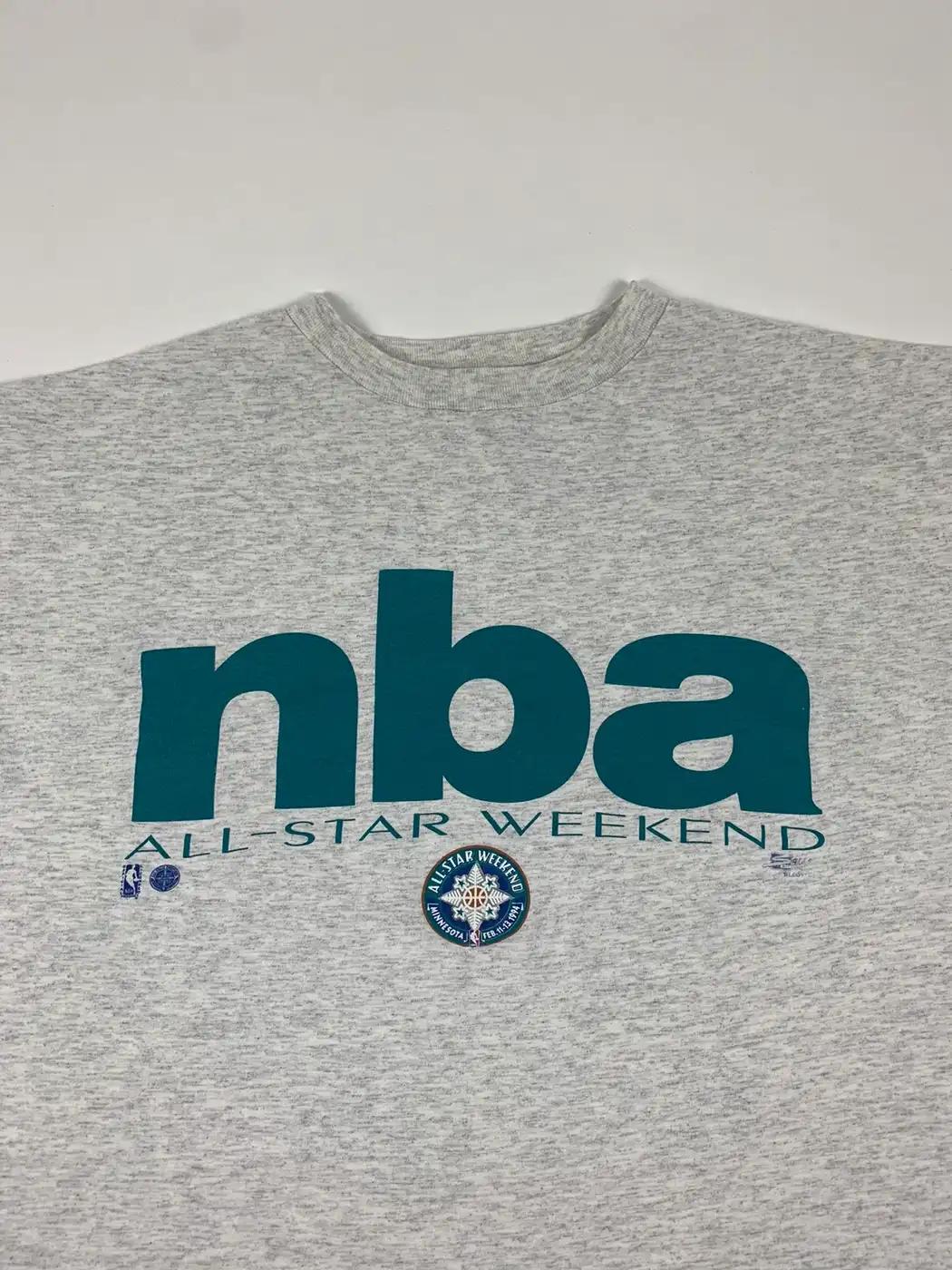 Vintage 1994 Bna All Star Minnesota Sweatshirt Pullover Hoodie Reprinted Gift For Bna Fans