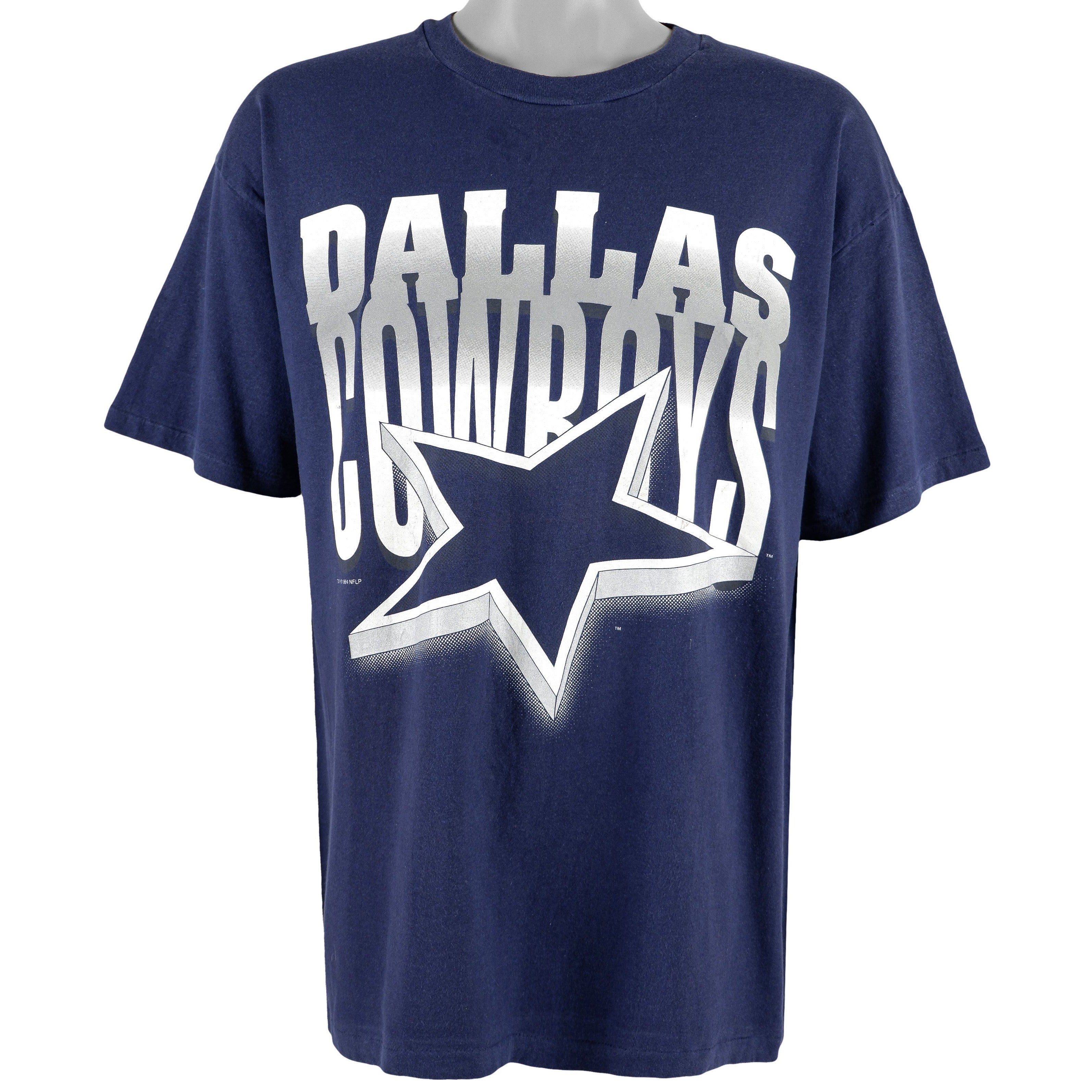 Vintage 1994 Nfl Dallas Cowboys Spell-Out T-Shirt And Hoodie Sweatshirt Full Size Gifts For Fans