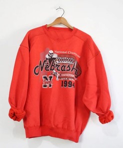Vintage 1994 University Of Nebraska Cornhuskers Huskers Champions Sweatshirt, Nebraska Shirt