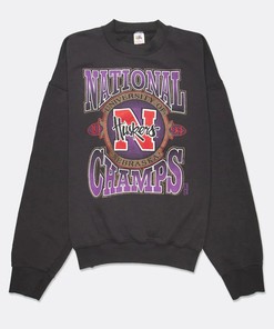 Vintage 1994 University Of Nebraska Cornhuskers National Champions Sweatshirt, University Football Ncaa College T-Shirt