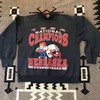 Vintage 1994 University Of Nebraska Huskers National Champs Sweatshirt, Nebraska Ncaa Football Championship Shirt