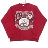 Vintage 1994 Wisconsin Badgers Rose Bowl Champions Red Sweatshirt - NCAA 90s Apparel