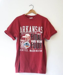 Vintage 1995 Arkansas Razorbacks Final Four T-Shirt Sweatshirt Hoodie