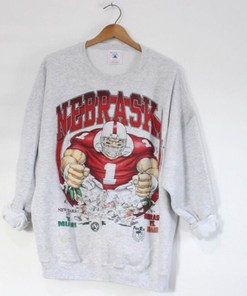 Vintage 1995 University Of Nebraska Cornhuskers Huskers Sweatshirt, Nebraska Sweater