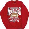 Vintage 1995 University Of Nebraska Huskers National Champs Sweatshirt