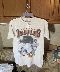 Vintage 1998 Baltimore Orioles T-Shirt, Black Cotton Tee