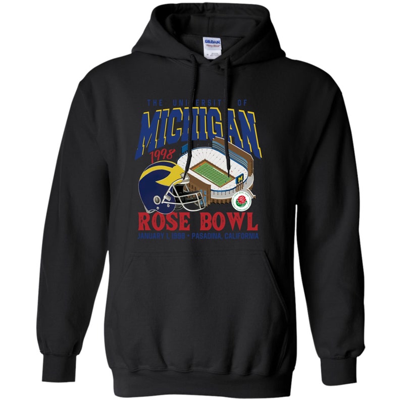Vintage 1998 University Of Michigan Wolverine Shirt Or Hoodie, Retro U Of M Apparel Gift - Image 4