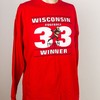 Vintage 1999 University of Wisconsin Badgers Ron Dayne 33 Heisman Trophy Winner Sweatshirt Gift for College Student