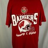 Vintage 2000 University of Wisconsin Badgers Rose Bowl Shirt - NCAA Gift for College Student