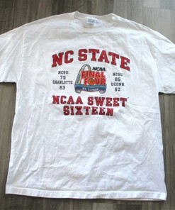 Vintage 2000S North Carolina Nc State University T Shirt, Iu Hoosiers Shirt For Ncaa Fans