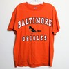 Vintage 2001 Baltimore Orioles Cal Ripken Orange Logo Y2K Mlb T-Shirt