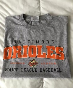 Vintage 2001 Baltimore Orioles Tee, Official Mlb Merchandise