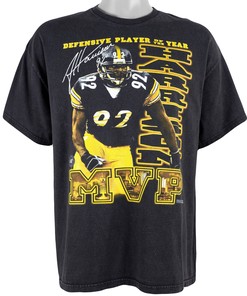 Vintage 2008 Nfl Steelers Mvp Harrison No. 92 T-Shirt And Hoodie Sweatshirt Full Size Gifts For Fans