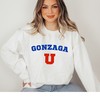 Vintage 80S Gonzaga University Sweatshirt, Gonzaga University Shirt,  Gonzaga Bulldogs