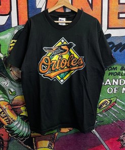 Vintage 90’S 1997 Baltimore Orioles Mlb Shirt Full Size, Original Baseball Tee