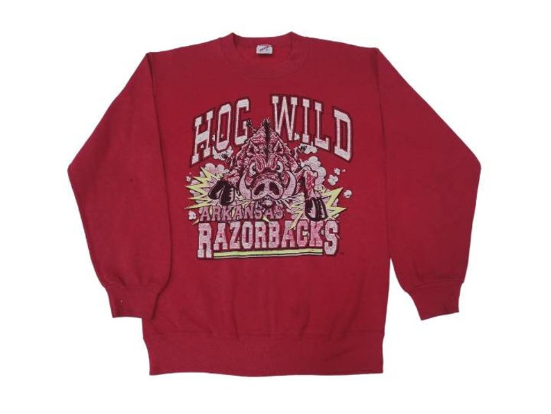 Vintage 90S Arkansas Sweatshirt Hoodie Shirt, Razorback Fan Gift