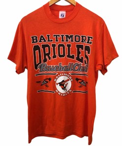 Vintage 90S Baltimore Orioles Baseball Club Mlb T Shirt In Large Size