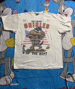 Vintage 90’S Baltimore Orioles Taz Mlb Shirt, Retro Tee For Fans Of Orioles Baseball