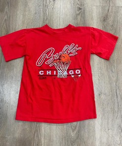 Vintage 90S Chicago Bulls Bna T-Shirt Sweatshirt Pullover Hoodie Reprinted Gift For Chicago Bulls Fans