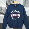 Vintage 90S Gonzaga Bulldogs Sweatshirt, Gonzaga Bulldogs Hoodie Tshirt