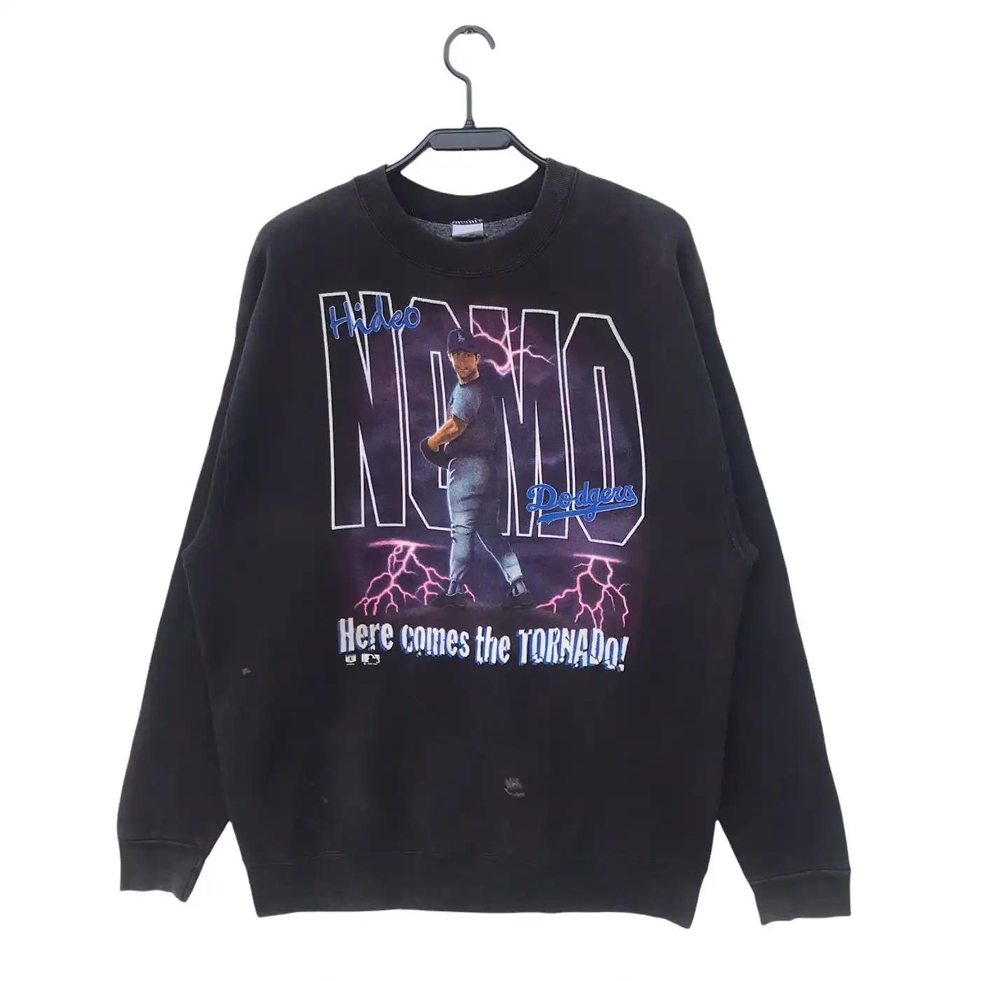 Vintage 90S Hideo Nomo T-Shirt, Hoodie, And Sweatshirt Gift For Fans