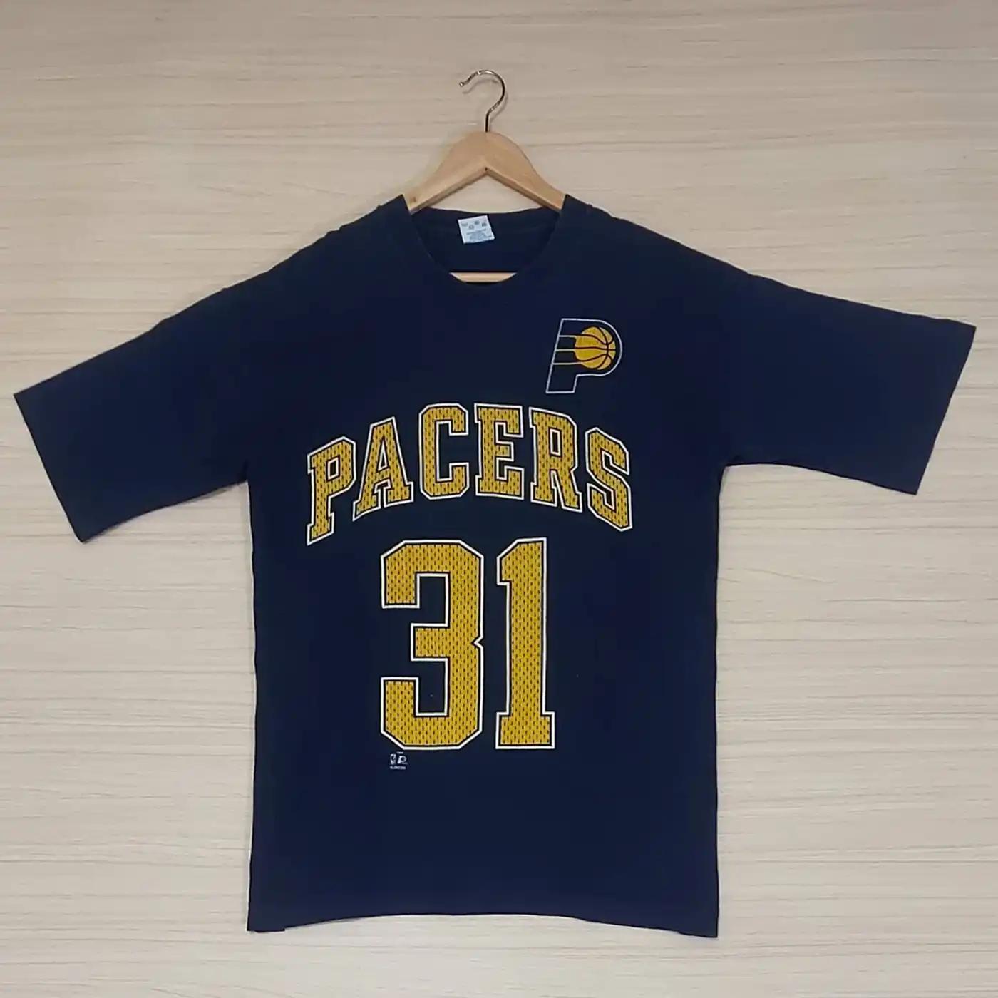 Vintage 90S Indiana Pacers Reggie Miller Sweatshirt Pullover Hoodie Reprinted Gift For Bna Fans