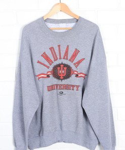 Vintage 90S Indiana University Sweatshirt Indiana University Sweater