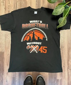 Vintage 90S Michael Jordan What'S Baseball Without 45 T-Shirt, Hoodie, And Sweatshirt Gift For Bna Fans