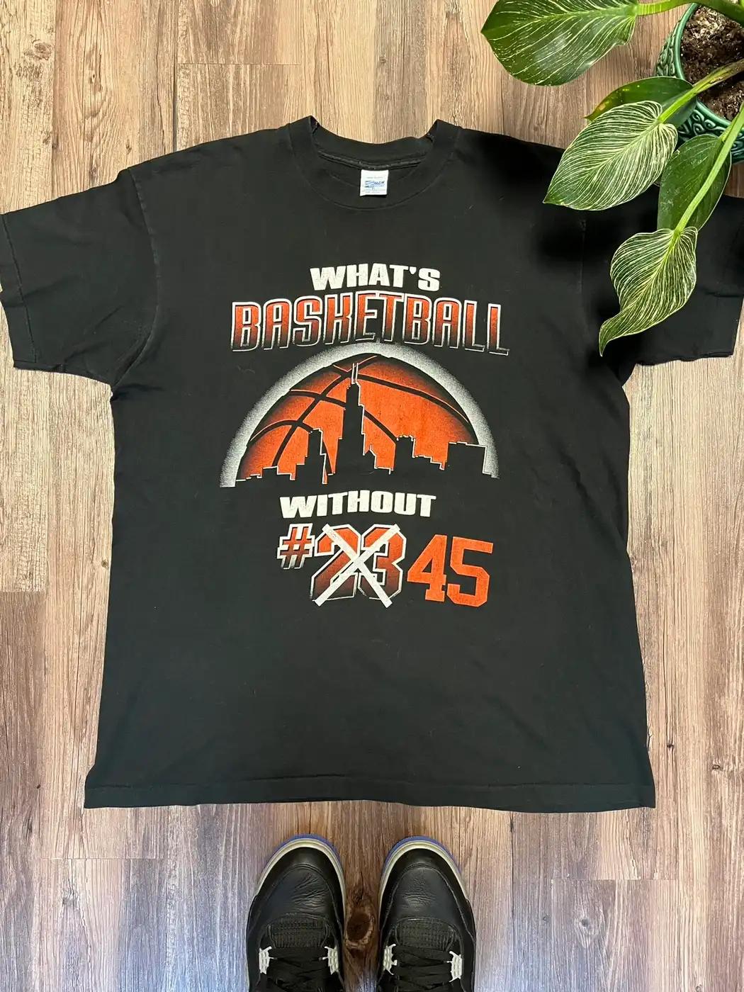 Vintage 90S Michael Jordan What'S Baseball Without 45 T-Shirt, Hoodie, And Sweatshirt Gift For Bna Fans
