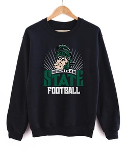 Vintage 90S Michigan State Sweatshirt Hoodie Shirt, Vintage Msu Apparel Gift