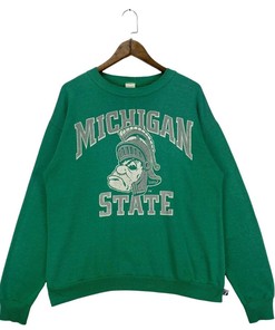 Vintage 90'S Michigan State University Spartans Sweatshirt - The Ultimate Msu Apparel
