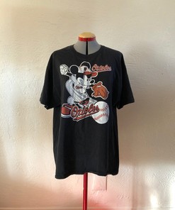 Vintage 90S Mickey Mouse Orioles T-Shirt In Various Sizes